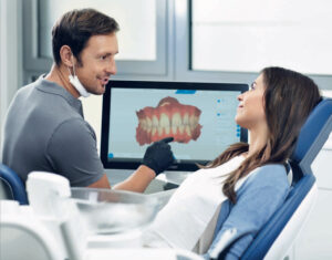 Digital impressions with Dentsply Sirona at Beach Dentists Newport NSW